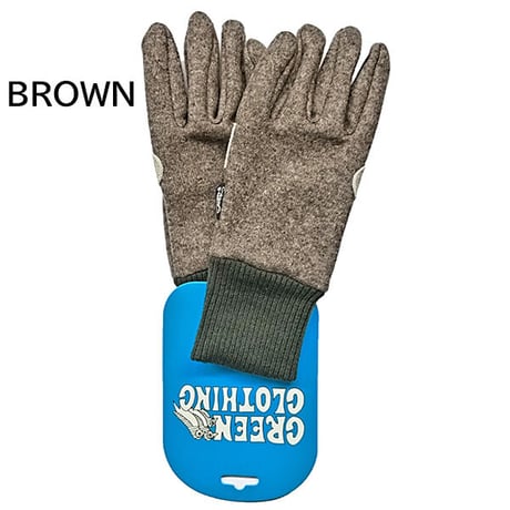 SALE GREENCLOTHING インナーグローブ　GREEN CLOTHING REGULAR INNER GLOVE  男性&女性用（NAVY　BROWN) 22-23 グリーンクロージング