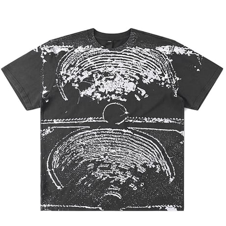 FORMER Tシャツ 半袖 ブラック フォーマー TEE　FORMER ALL OVER CRUX SCAN T-SHIRT （MERCH BLACK）