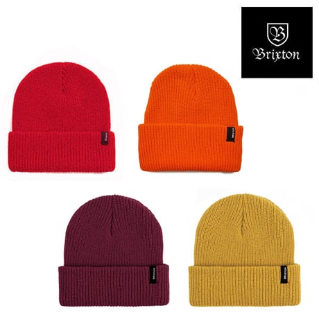 SALE BRIXTON ビーニー ブリクストン　HEIST BEANIE （RED　ATHLETIC ORANGE　MAHOGANY　MUSTARD）
