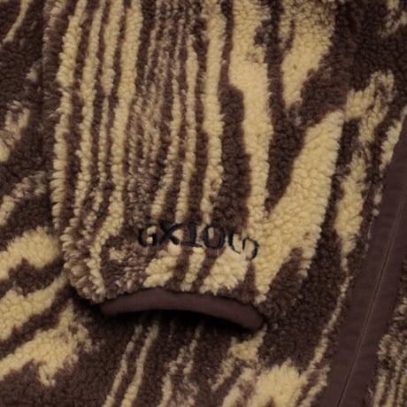 SALE  GX1000 ジャケット ジーエックスセン　Hooded Sherpa Jacket （Brown）