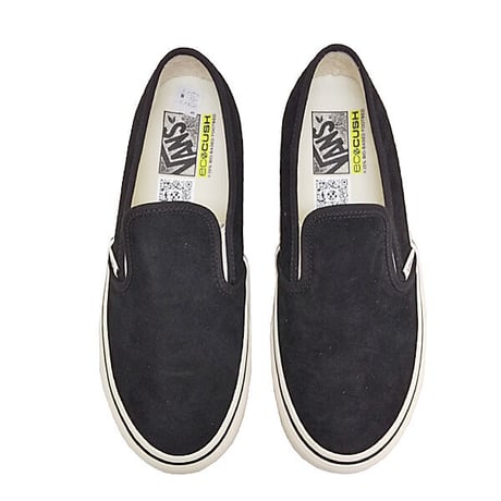 SALE スリッポン バンズ  VANS SLIP-ON VR3 SF SHOES（Sherpa Black Suede） VN0A4BX8S47