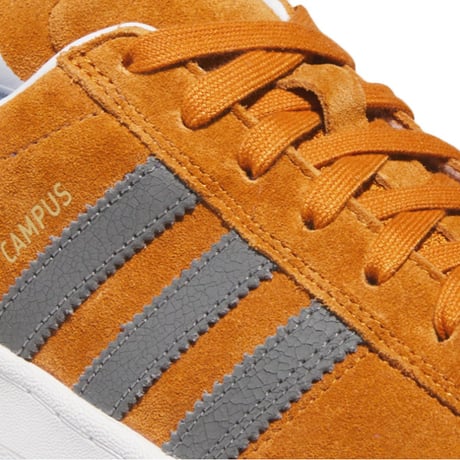 ADIDAS SKATEBOARDING スニーカー  アディダス キャンパス メンズ　ADIDAS SKATEBOARDING CAMPUS ADV  （渋いオレンジｘグレー）