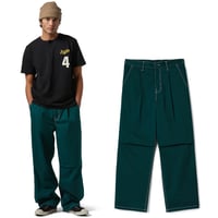 SALE BRIXTON バギーフィットパンツ パンツ ブリクストン グリーン　BAGGY SKATE PANT (DEEP EMERALD)