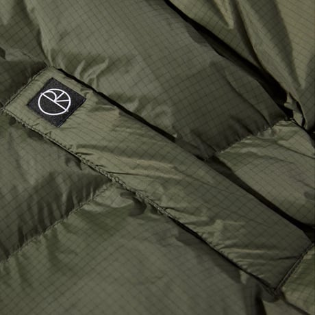 SALE  POLAR SKATE CO ダウン アウター ポーラー　RIPSTOP SOFT PUFFER JACKET （GREY GREEN）