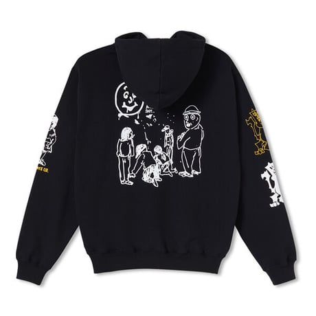 SALE POLAR SKATE CO パーカー ポーラー パーカ メンズ　YEAR 2020 HOODIE  (BLACK）