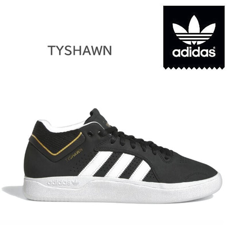 ADIDAS スニーカー ADIDAS SKATEBOARDING TYSHAWN （ブラッ