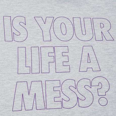 FUCKING AWESOME ファッキンオーサム パーカー　FUCKINGAWESOME Is Your Life A Mess? Hoodie （Grey Heather）