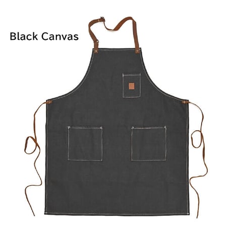 SALE BRIXTON エプロン ブリクストン　DONE PROPER APRON （Black Canvas　Railroad Stripe/Denim）