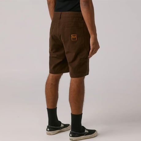 FORMER パンツ ショーツ フォーマー　FORMER VT DISTEND 20.5' CANVAS CARPENTER SHORT （BROWN）