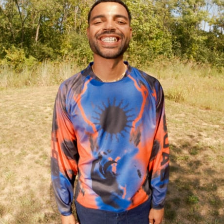 QUASI ジャージー クワジ クワージー クアジ　QUASI SKATEBOARDS POWERBAND RAGLAN JERSEY （SUNSET）