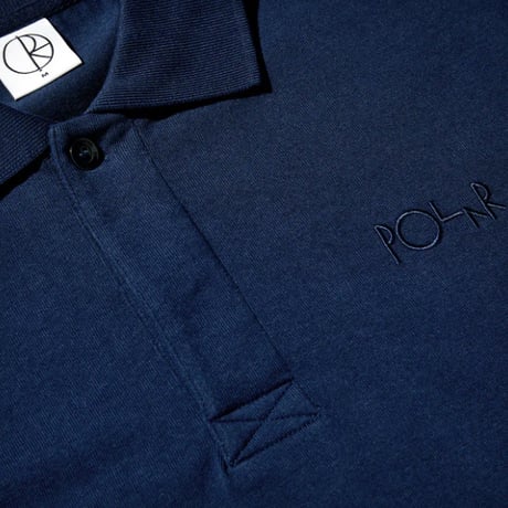 POLAR SKATE CO ラグビー シャツ ポーラー　RUGBY SHIRT （DARK BLUE）