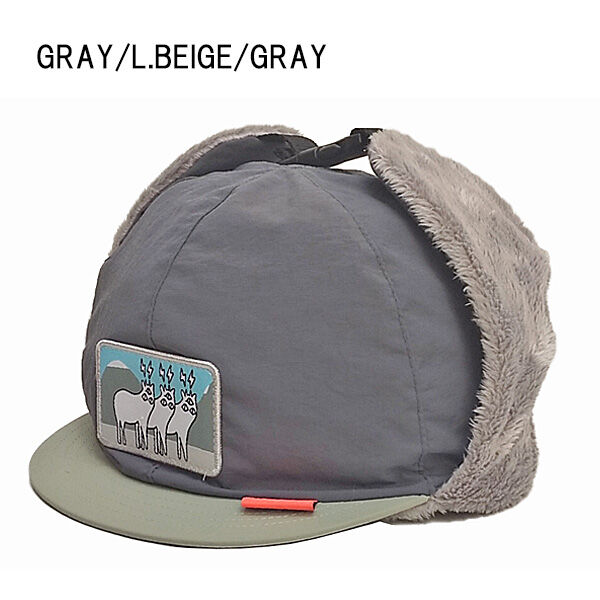 キャップ カモシカ KM4K CAP 9 TAFFTA “サイズ⇒59cm ”（GRAY/L.