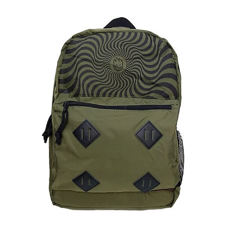 SALE SPITFIRE WHEELS バックパック リュック スピットファイア　SPIT FIRE BIGHEAD SWIRL BACKPACK （OLIVE）