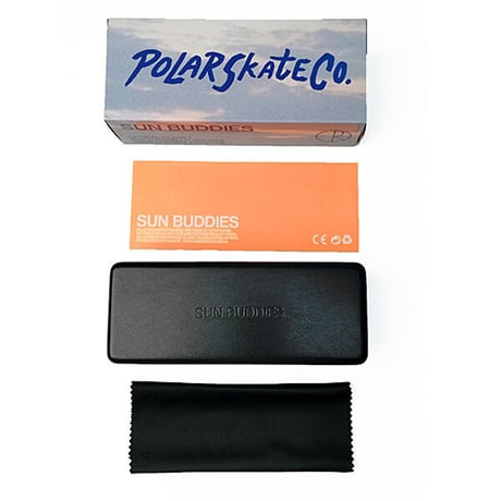 SALE サングラス ポーラー　POLAR SKATE CO. X SUN BUDDIES PYLE SUNGLASSES （Brown Blue）