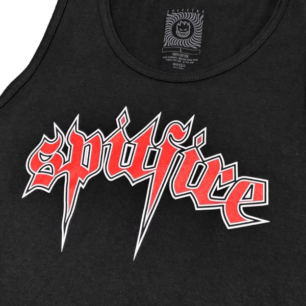 SPITFIRE WHEELS タンクトップ スピットファイア 黒 VENOM TANK