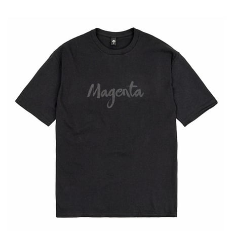 MAGENTA SKATEBOARDS Tシャツ 半袖  ブラック マゼンタ マジェンタ　SCRIPT TEE （BLACK)