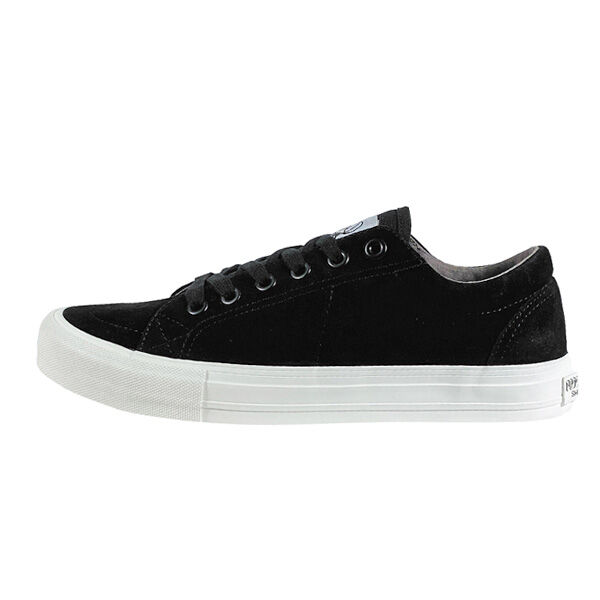 ♡ サイコロ ♡ que shoes plain ブラック　　ssサイズ CAINZ-DASH】シモン 安全靴 短靴 スリッポン 7517黒 28