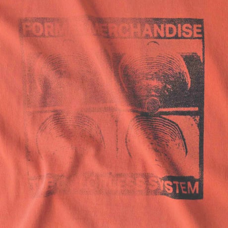 FORMER Tシャツ 半袖 オレンジ メンズ フォーマー　FORMER  CRUX SCAN T-SHIRT （ORANGE）