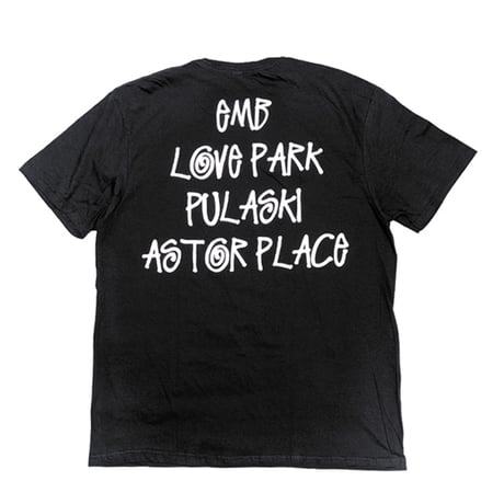 DEAR, STUPID TEE LTD ディアースケーティング 半袖 Tシャツ （BLACK）