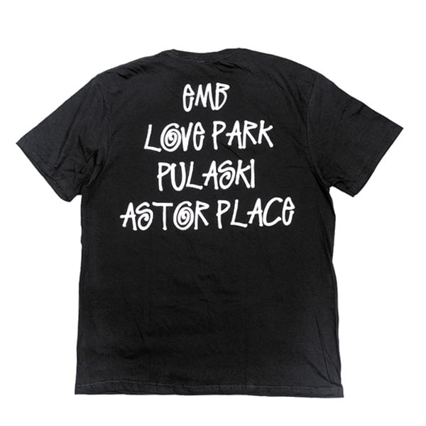 DEAR, STUPID TEE LTD ディアースケーティング 半袖 Tシャツ （BLACK