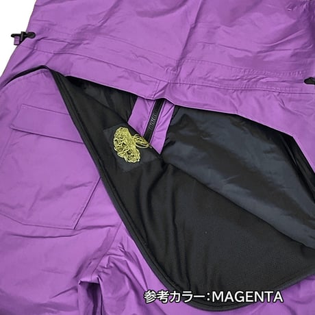 24-25 スノーパンツ スノーボードウェア メンズ レディース グリーンクロージング GREEN CLOTHING BIB PANTS  (PURPLE)