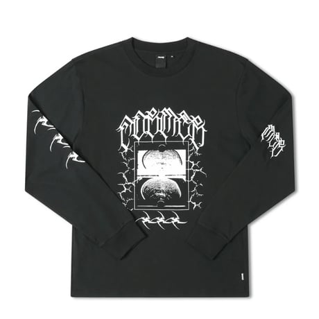 SALE FORMER 長袖 Tシャツ　FORMER FRACTURE CRUX LS T-SHIRT（BLACK） メンズ フォーマー