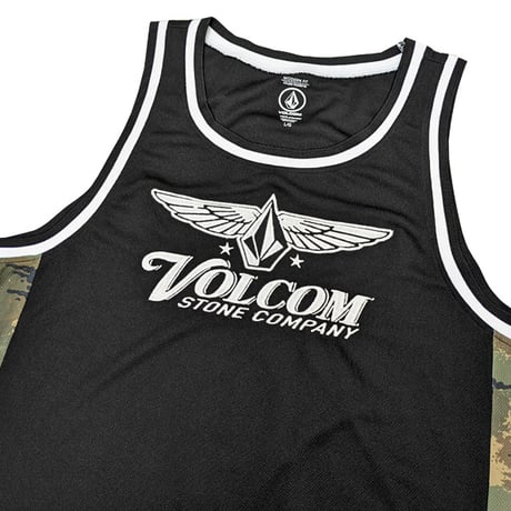 VOLCOM ボルコム タンクトップ メンズ 黒　VOLCOM LUDSTONE TANK（BLACK）