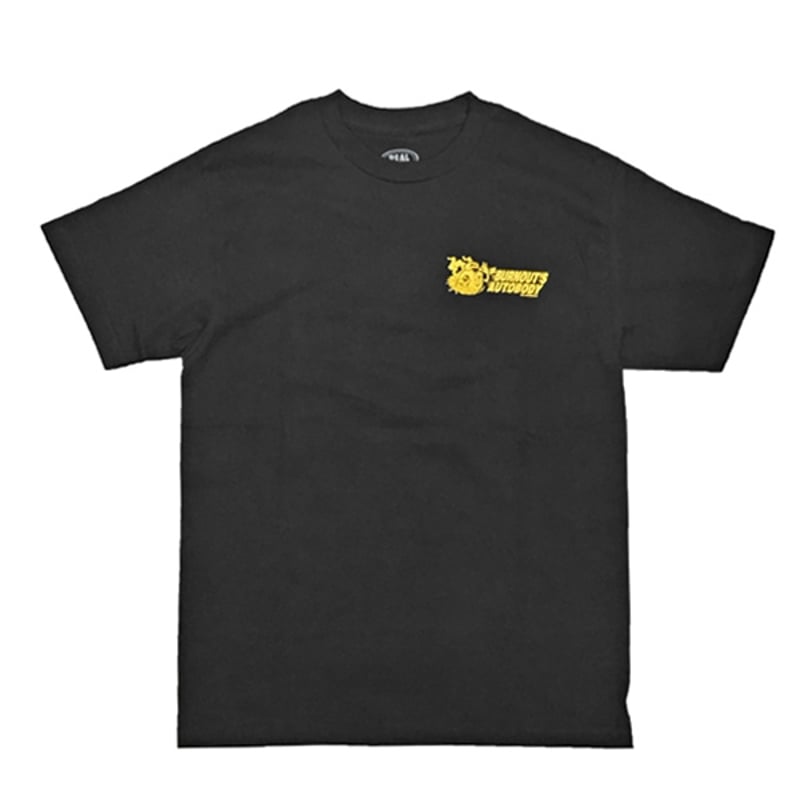 REAL SKATEBOARDS Tシャツ 半袖 リアル スケートボード 黒