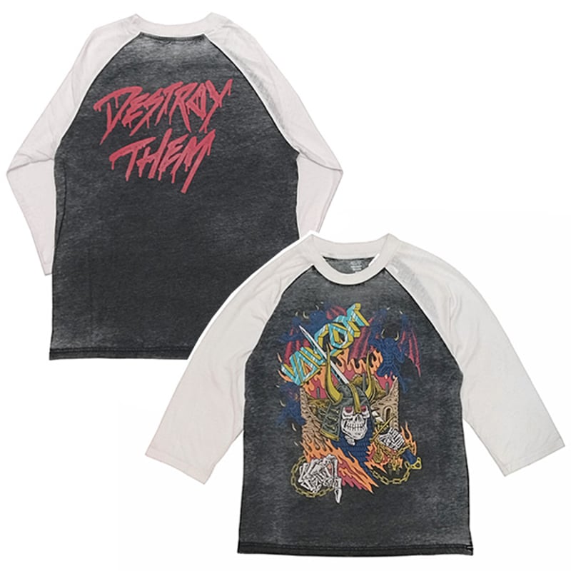 VOLCOM ボルコム Tシャツ 7分袖 メンズ ラグラン VOLCOM SKATE VOLCOM ボルコム Tシャツ 7分袖 メンズ ラグラン VOLCOM SKATE