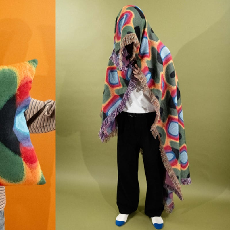 新品タグ付き QUASI CORSAIR BLANKET MULTI 新品タグ付き QUASI CORSAIR BLANKET MULTI Corsair Blanket [Multi