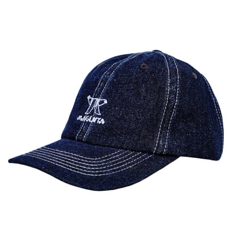 MAGENTA SKATEBOARDS キャップ CAP デニム ネイビー マゼンタ マジェンタ　BIRD DENIM DAD HAT （BLUE）
