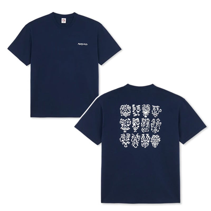 POLAR SKATE CO Tシャツ 半袖 ネイビー ポーラー メンズ 12
