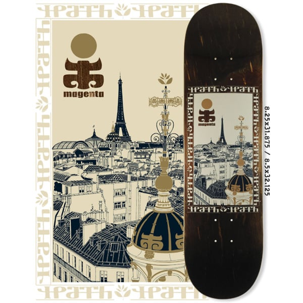 Magenta スケートボードデッキ 8.25 MAGENTA SKATEBOARDS デッキ 8.25インチ マゼンタ マジェンタ DECK