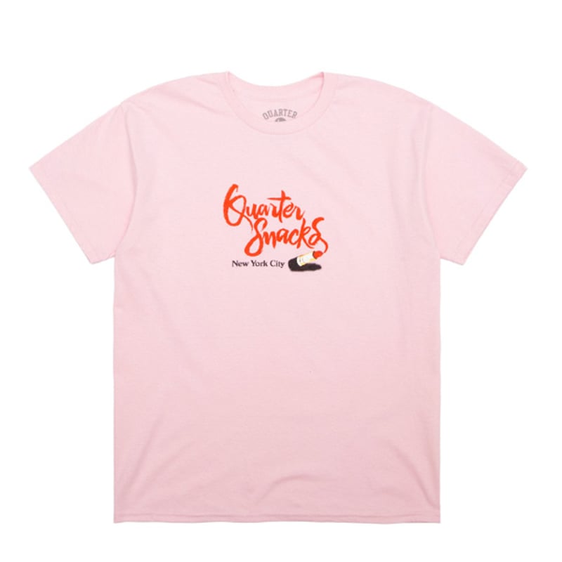 SALE QUARTER SNACKS Tシャツ 半袖 ピンク クウォータースナック