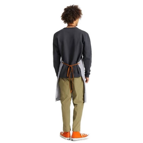 SALE BRIXTON エプロン ブリクストン　DONE PROPER APRON （Black Canvas　Railroad Stripe/Denim）
