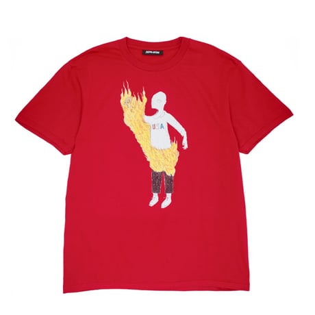 FUCKING AWESOME ファッキンオーサム Tシャツ 半袖 赤　LIFE IN THE USA SHORT SLEEVE TEE （RED）