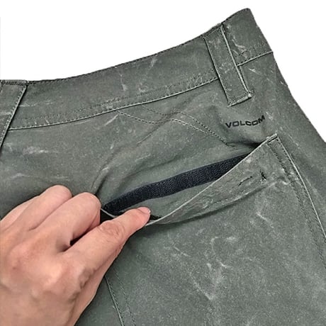 VOLCOM ショーツ ハーフパンツ パンツ　Stone Faded Hybrid Shorts （Squadron Green）