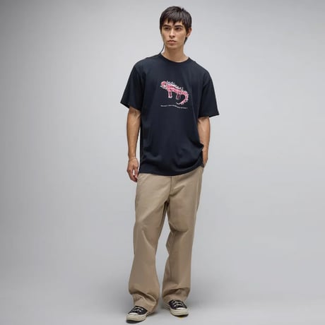 FORMER Tシャツ 半袖 ブラック フォーマー　ADOLE T-SHIRT （BLACK）
