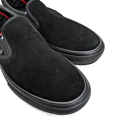 VANS バンズ スケート スリッポン　VANS SKATEBOARDING SKATE SLIP-ON SHOES（BLACK/BLACK） VN0A5FCABKA