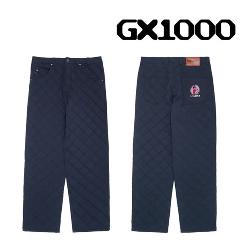 GX1000 パンツ GX1000 Baggy Pant Quilted （Navy） バギー