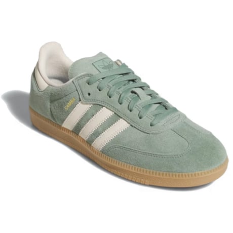 スニーカー メンズ アディダス サンバ アドバンス　ADIDAS SKATEBOARDING　SAMBA ADV JP5859  （スモーキーグリーン系）