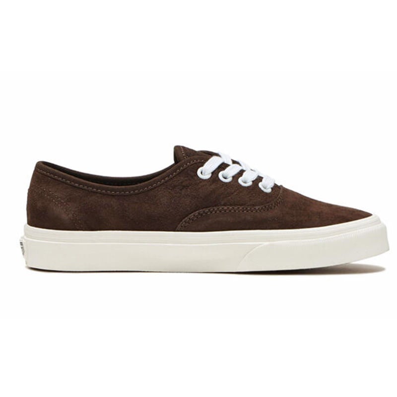 Vans authentic clearance brown pig suede