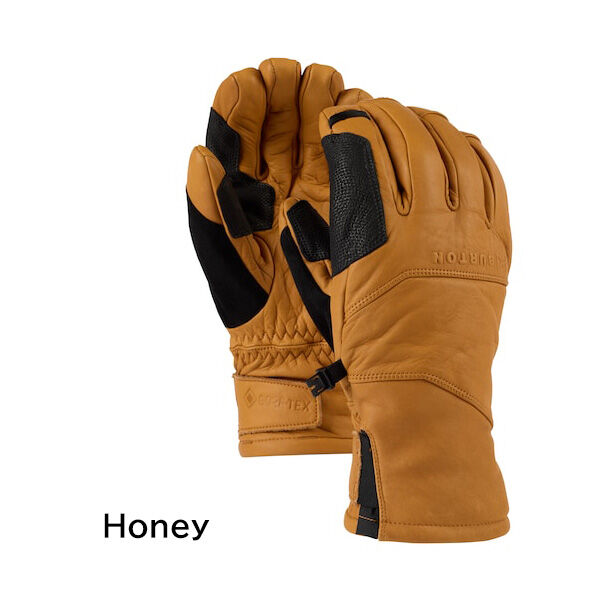 グローブ メンズ レディース バートン Burton [ak] Clutch GORE-TEX Leather Gloves （Honey　True  Black）