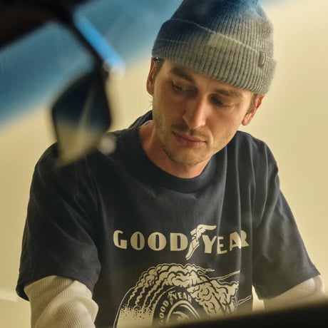BRIXTON Tシャツ ブリクストン メンズ　GOODYEAR CHEATER SLICK S/S STD （NAVY）