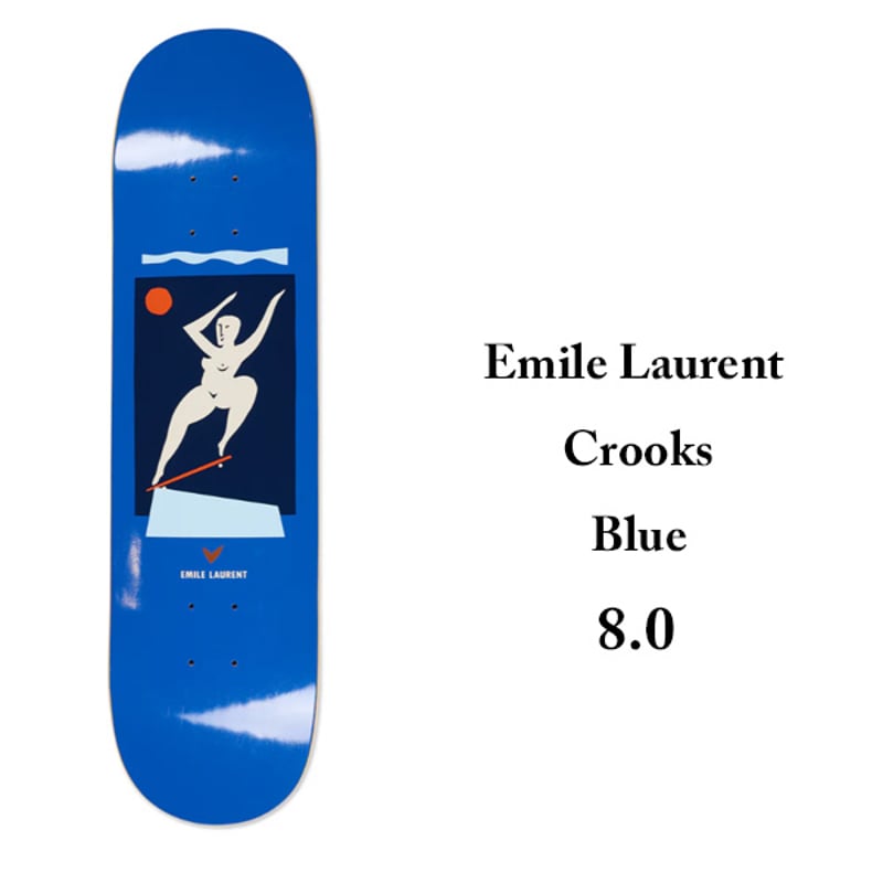 POLAR SKATE DECK 8.0インチ ポーラー デッキ Emile Laurent