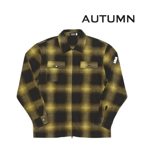 AUTUMN フリース　AUTUMN WORK SHIRT FLEECE （SHADOW PLAID） メンズ オータム