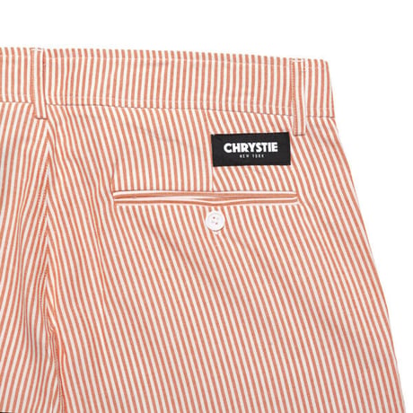 SALE CHRYSTIE NYC クリスティーニューヨーク ショーツ ショート パンツ　CHRYSTIE NYC Stripe shorts（Orange） SALE