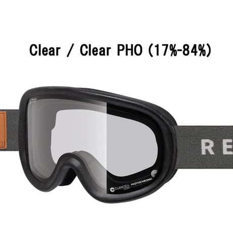 25-26 ゴーグル リボルト スノーボード SUPER LIGHT FRAME Black Denim R26BDN 調光レンズ