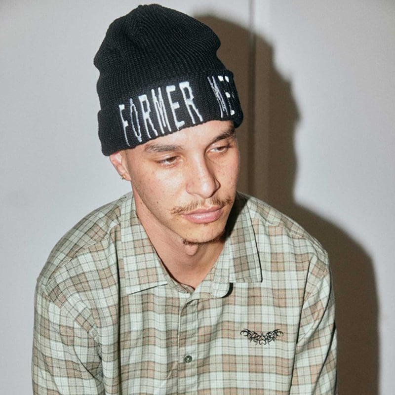 FORMER ビーニー 黒 フォーマー FORMER BLOWOUT BEANIE（BLACK