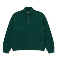 POLAR SKATE CO フリース ポーラー　Ivan Half Zip Sweatshirt (Dark Emerald)
